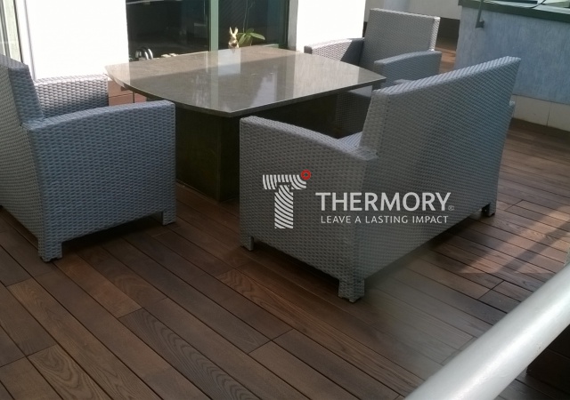 Balkon Thermory QuickDeck